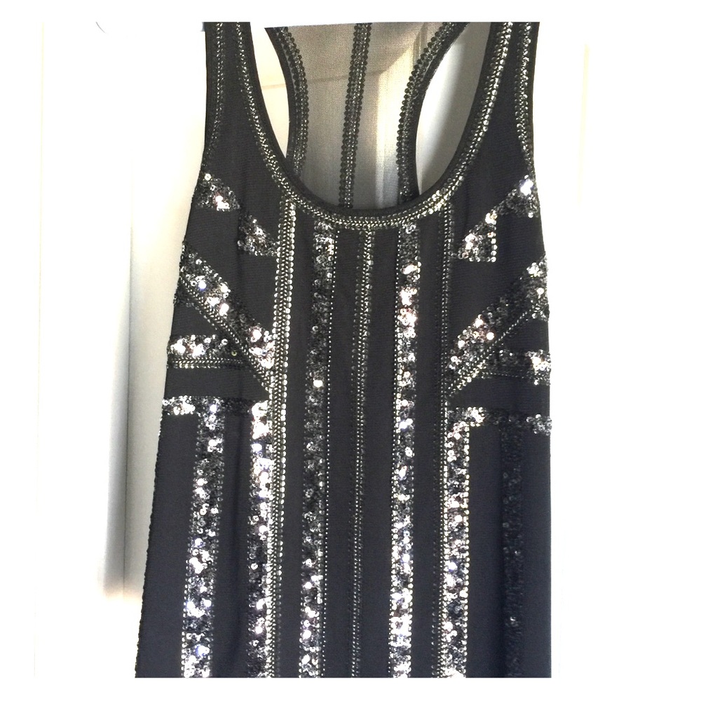 Sequin Racerback top